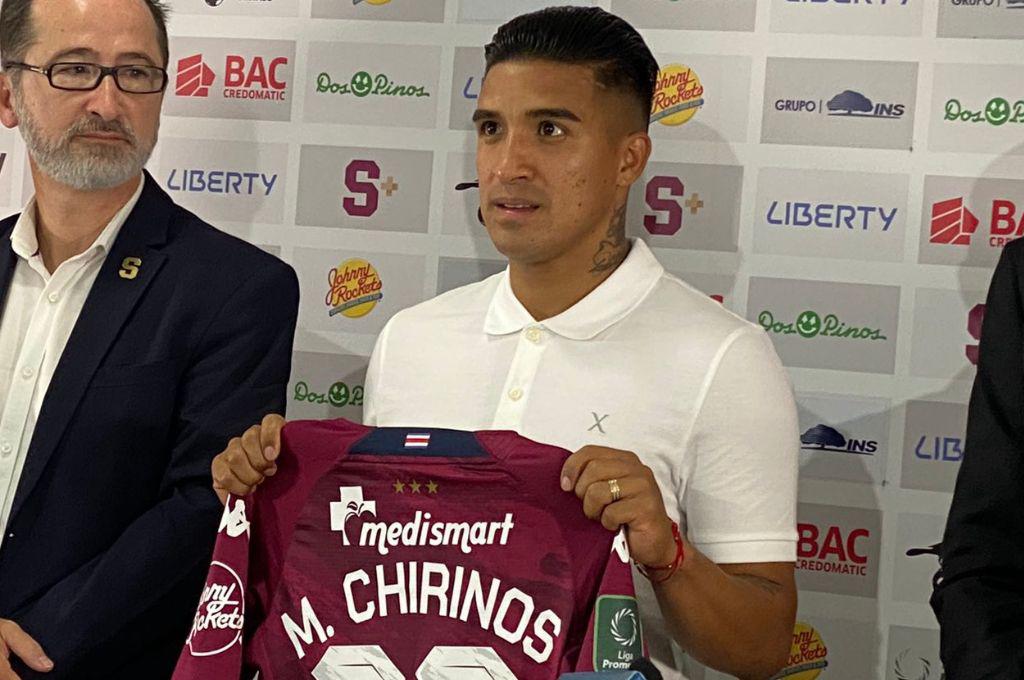 Michaell Chirinos revela lo que pasó en Olimpia y cómo se dieron las negociaciones con el Saprissa