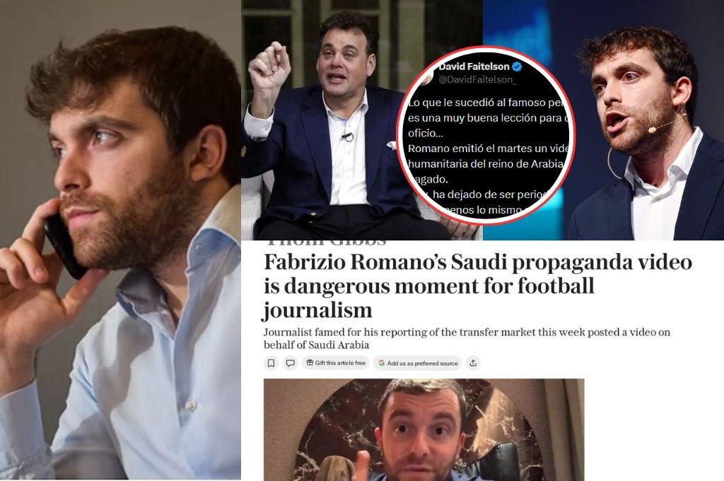 Faitelson suelta la bomba y le lanza duro mensaje a Fabrizio Romano: Supuesto periodista; ahora es un influencer