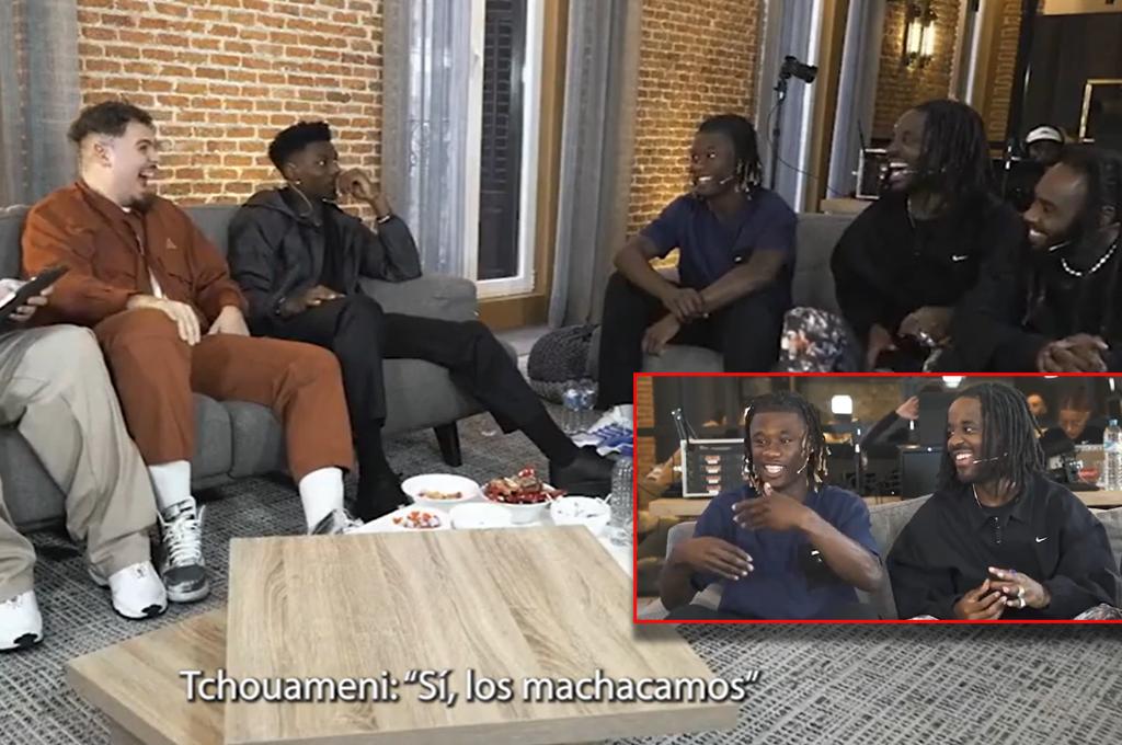 Tchouaméni y Camavinga se burlan del Barcelona: ‘‘Iba a decir lo mismo, pero no tan directo’’