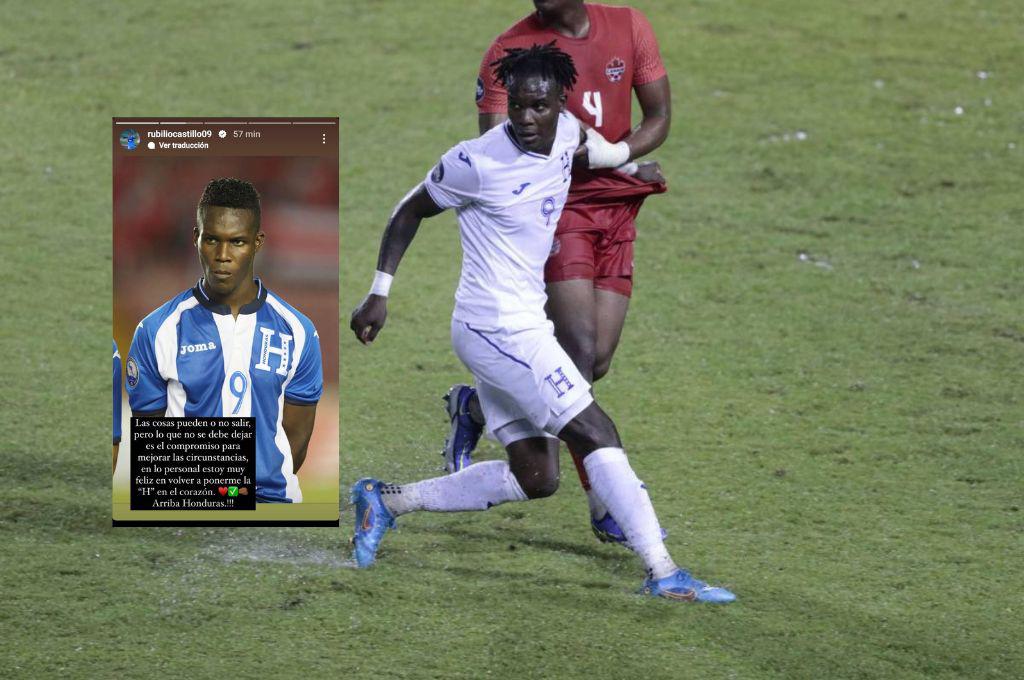 ¿Dardo? Rubilio Castillo habla de la falta de compromiso tras unirse a la Selección Nacional de Honduras