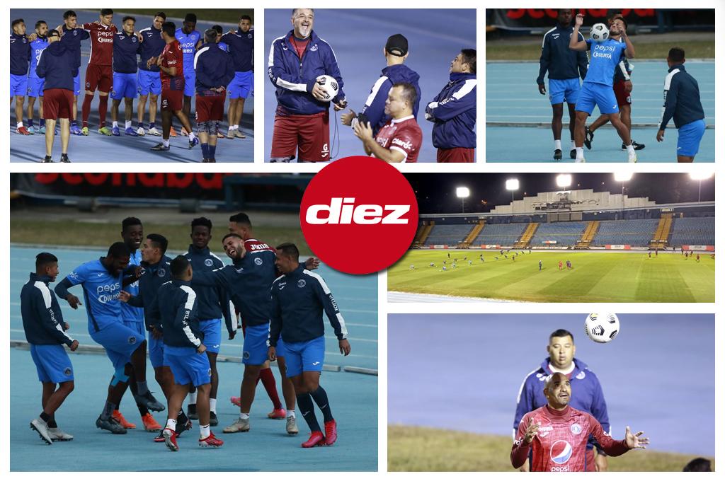 ¡Risas, chamarras y la charla! Motagua reconoció el Doroteo Guamuch Flores y está listo para enfrentar a Comunicaciones