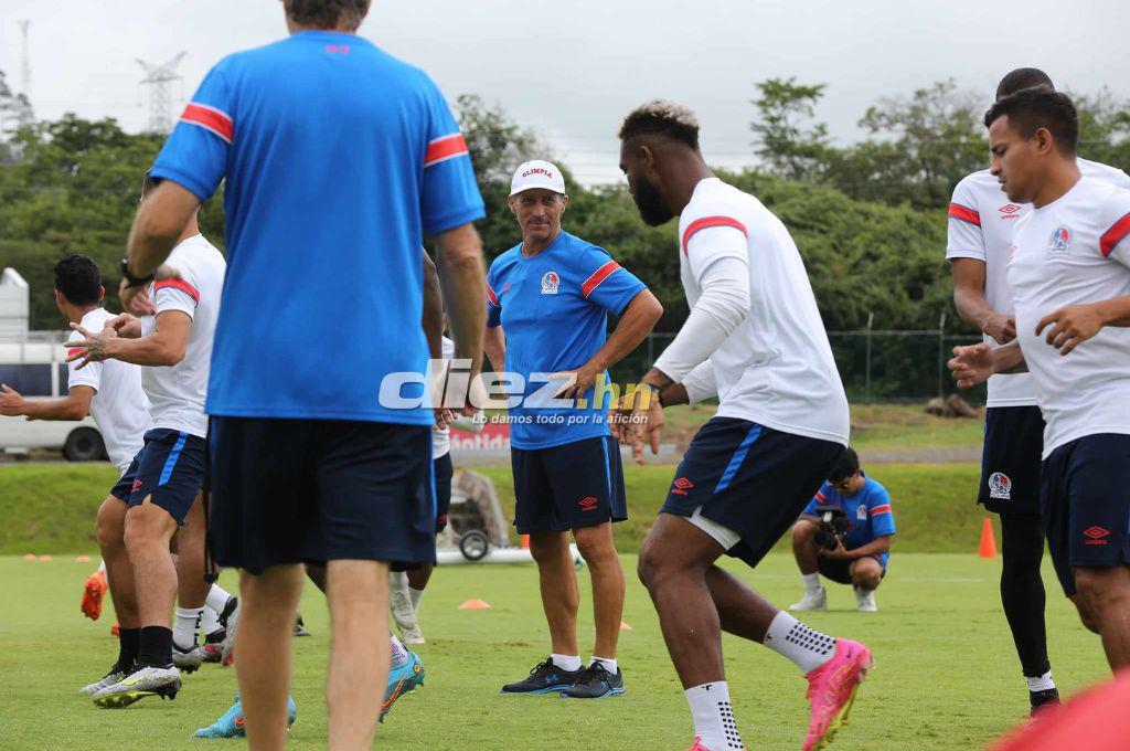 Así fue el último entrenamiento del Olimpia previo al clásico ante Motagua: ¿Cómo está Pedro Troglio tras el castigo?