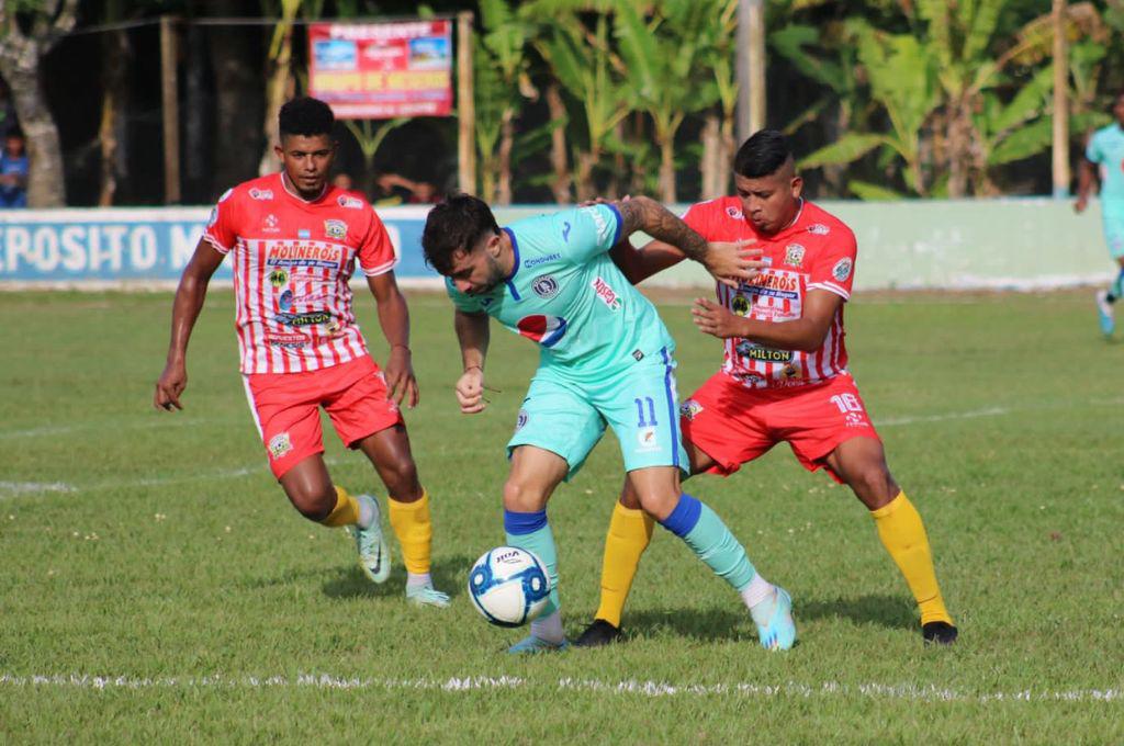 Nueva victoria de Motagua en partido amistoso y Agustín Auzmendi sigue marcando goles