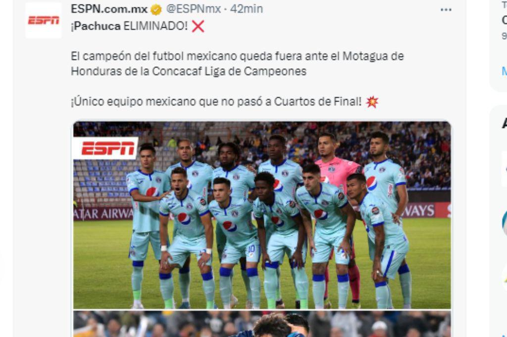 David Faitelson explota y toda la prensa mexicana tras la eliminación de Pachuca ante Motagua por la Champions de Concacaf