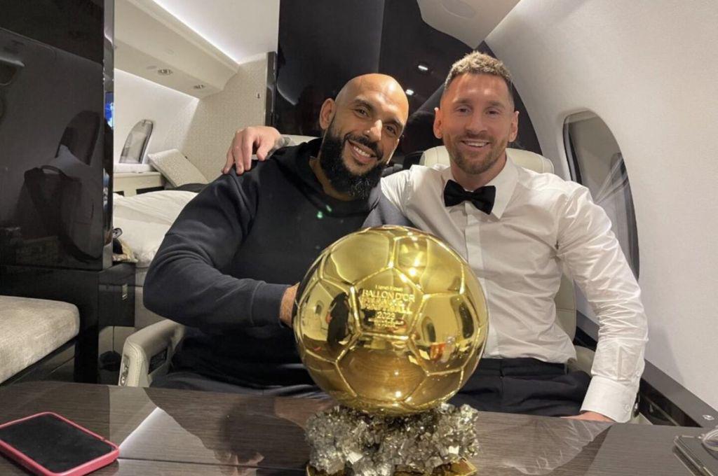 El tremendo salario de Yassine Cheuko, guardaespaldas que cuidó de Messi en Honduras: la foto que se volvió viral en San Pedro Sula