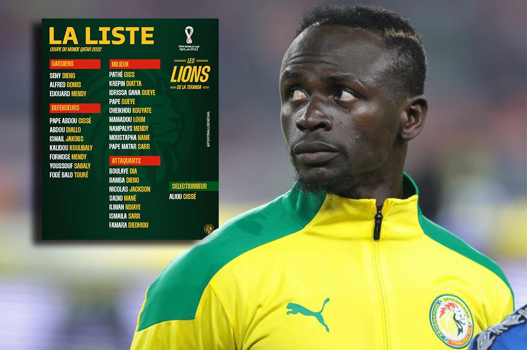 Sadio Mané se mete a la lista de Senegal para el Mundial de Qatar: ‘‘Vamos a usar brujos, no sé si serán efectivos...’’
