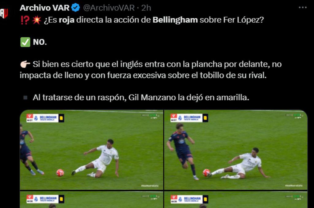 El árbitro y el VAR perdonaron al Real Madrid de una roja, los penales que no fueron sancionados y la noche mágica de Mbappé
