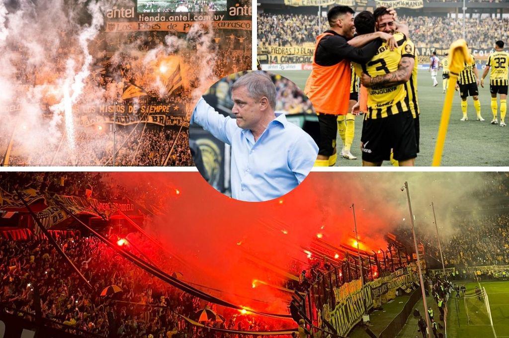 Un infierno: Peñarol se consagró campeón de Uruguay tras vencer a Fénix y así fue la tremenda celebración