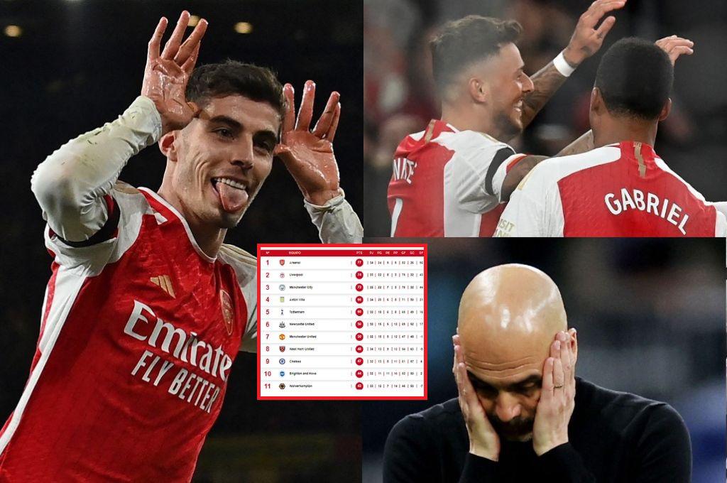 Arsenal sonríe en paliza a Chelsea; amarga a City y Liverpool: Así queda la tabla de posiciones de la Premier League