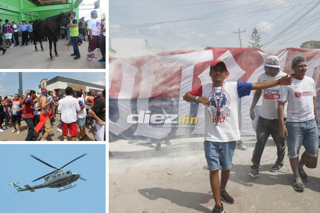 Fotos: La Ultra Fiel se “apodera” de Juticalpa; caballos y llenazo en la final entre Potros y Olimpia