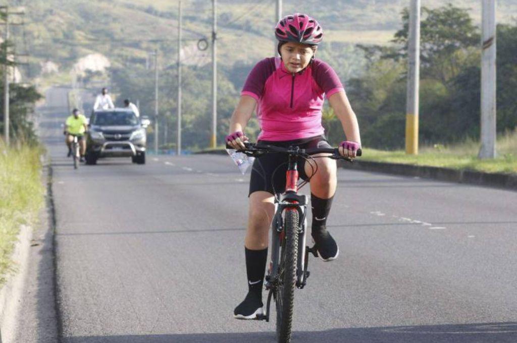Zaskia, la niña de 11 años que debutará en la Vuelta Ciclística 2022: “Mi sueño es ser una ciclista internacional y seguir en el deporte”