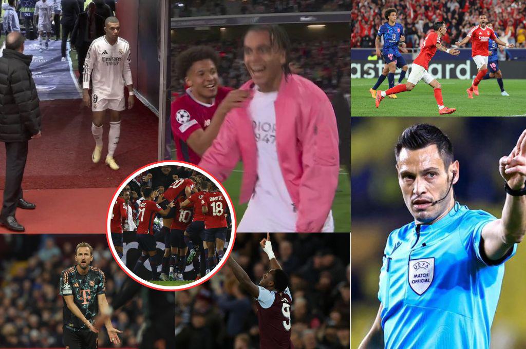 El error del VAR en la derrota del Real Madrid, el enojo de Mbappé y su hermano festejó; Atlético y Bayern cayeron en Champions