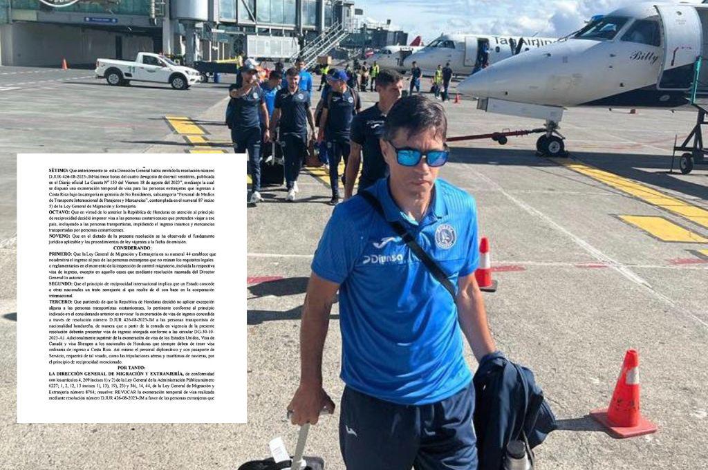 Motagua, rival del Saprissa, ahora está obligado a gestionar visa costarricense tras eliminación de todas las excepciones a hondureños