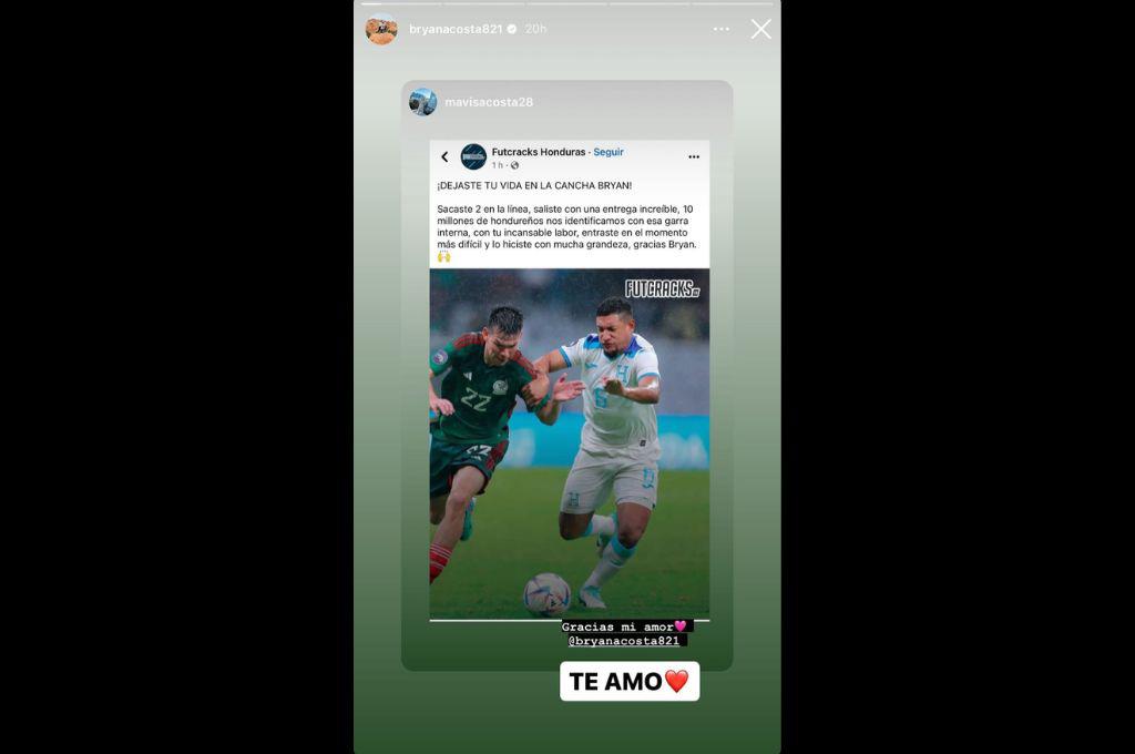 Palma el más dolido y Choco emotivo: Lo que dicen los jugadores de Honduras en redes sociales tras la derrota ante México