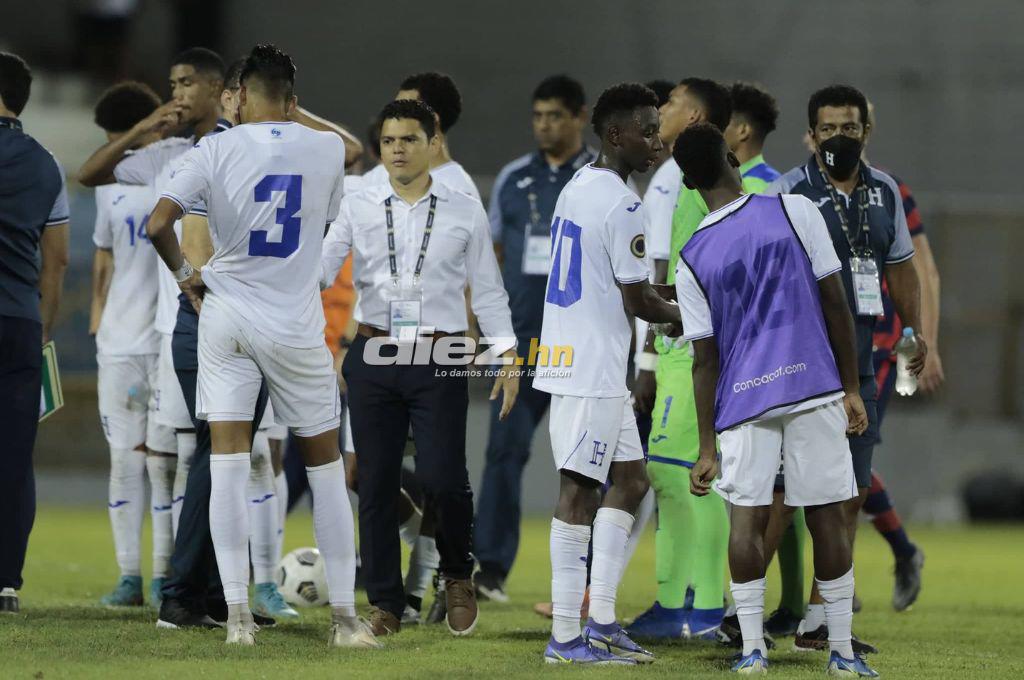 No se vio en TV: Las duras imágenes de los jugadores de Honduras, Luis Alvarado destrozado y el gesto de los estadounidenses
