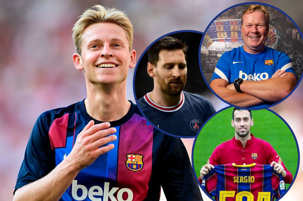Frenkie De Jong se sincera: Cómo se enteró de la salida de Messi, relación con Busquets y así define la comparación Xavi-Koeman