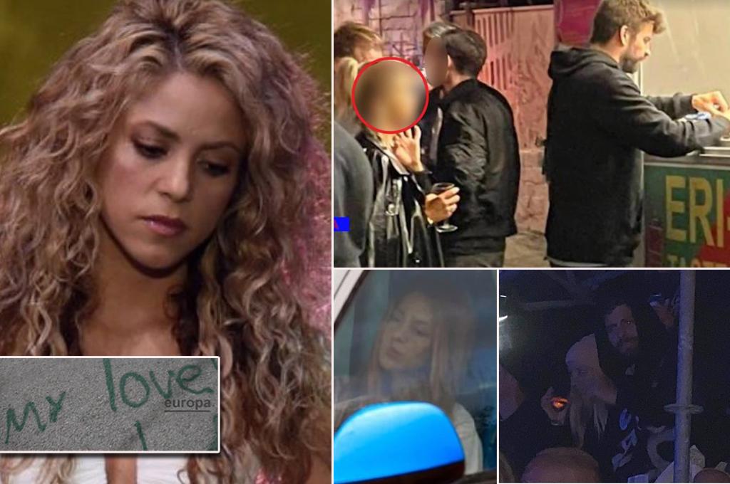 Captan a Shakira ‘‘devastada’’ tras las fotos de Piqué con su supuesta amante y los mensajes de un acosador en su casa