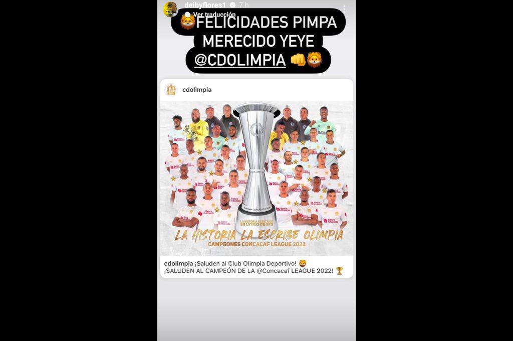 ¡Buenos días bicampeones! Abrazados a la Liga Concacaf durmieron y se levantaron los jugadores del Olimpia