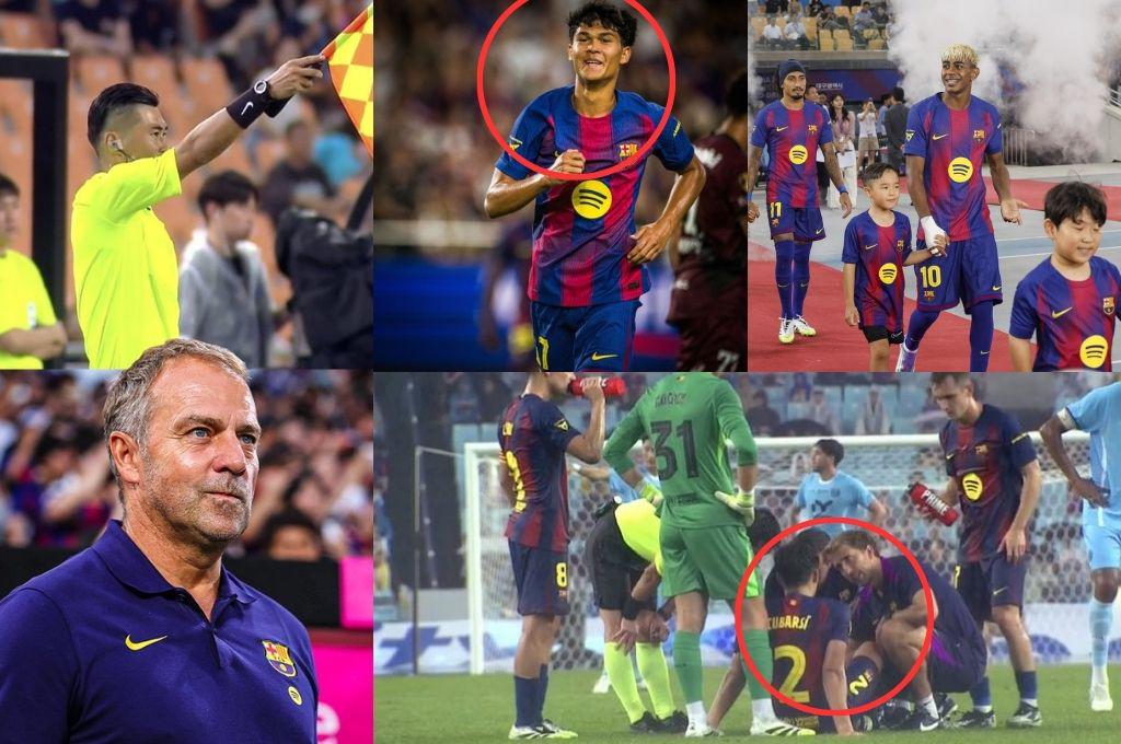 Flick activa la trampa y llora la lesión de una figura del Barca, Yamal hace escándalo en Corea y ¿Quién es Dro Fernández?