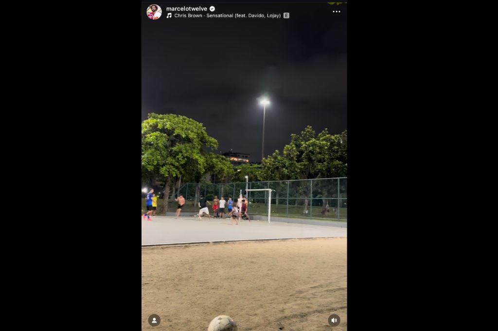 Marcelo vuelve a jugar al fútbol tras su salida de Fluminense y escándalo con Mano Menezes: lo subió en sus redes sociales