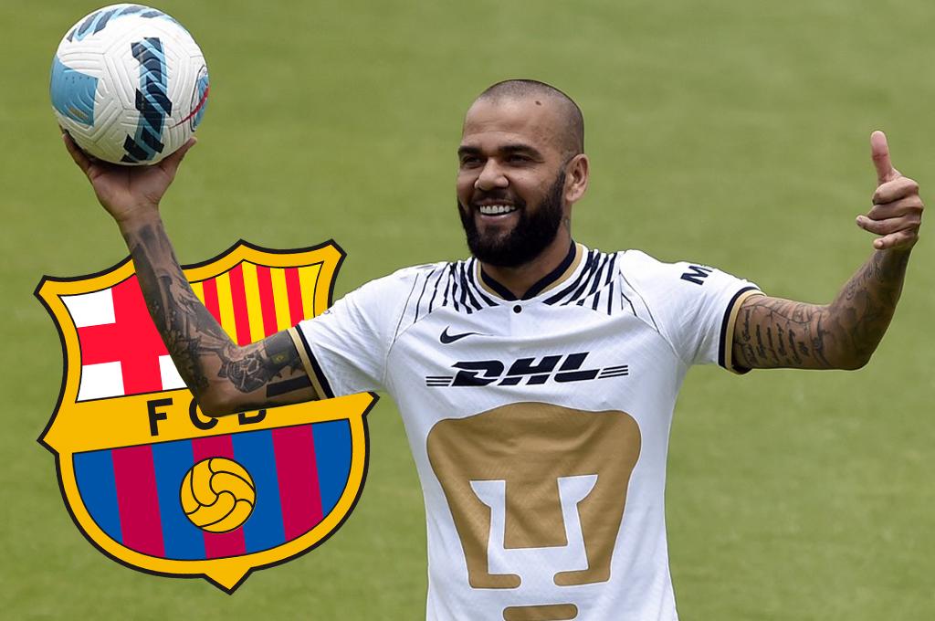 Dani Alves enfrentará al Barcelona y lanza indirecta tras fichar con Pumas: ‘‘Podré despedirme de la gente como me hubiese gustado’’