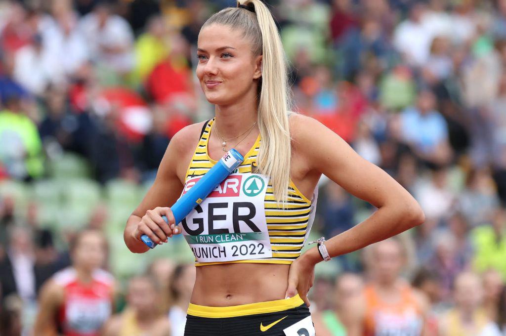 ¿Quién es Alica Schmidt, la atleta más sexy del mundo?: La alemana retó a Haaland a una carrera en atletismo