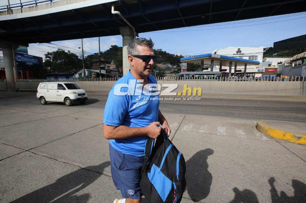 ¿Quiénes viajaron? Así fue la salida del Motagua de Diego Vázquez rumbo a Olancho para disputar el repechaje