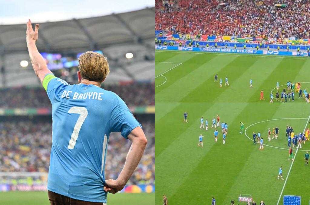 El máximo culpable de la caída de Portugal y Cristiano mostró su furia ante Georgia; De Bruyne se peleó con hinchas de Bélgica