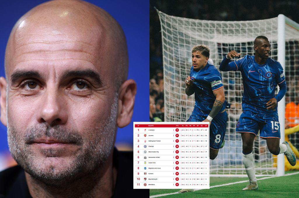 Chelsea deja las cosas claras al City de Guardiola para la Champions: así está la tabla de posiciones de la Premier League