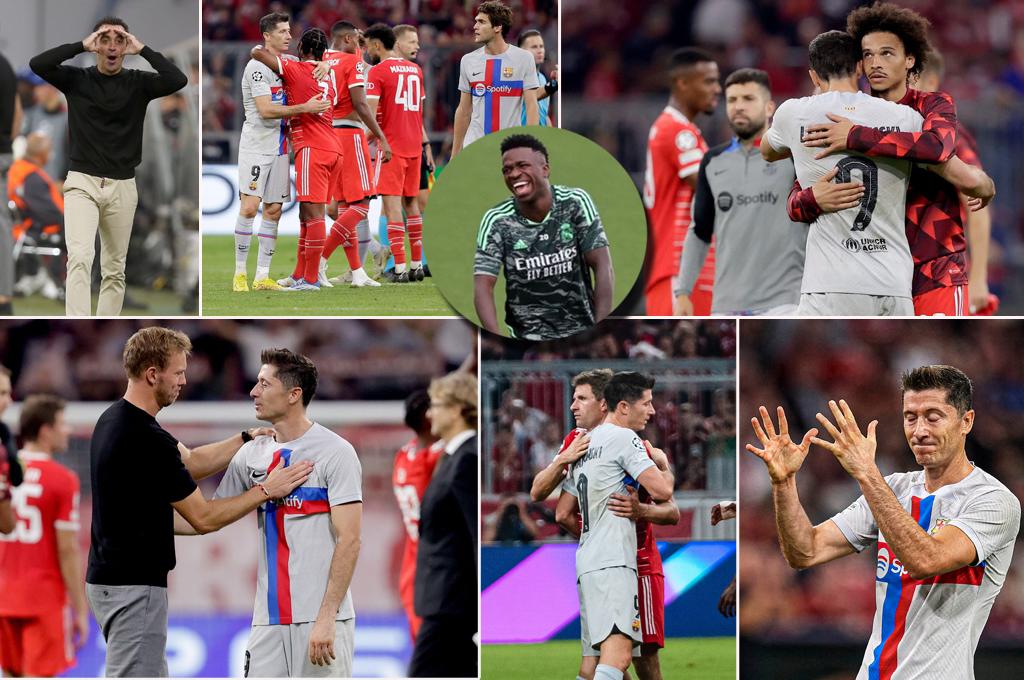 Así fue recibido Lewandowski en Múnich, su gesto por perder contra el Bayern... ¡y la foto de Vinicius que agitó las redes sociales!