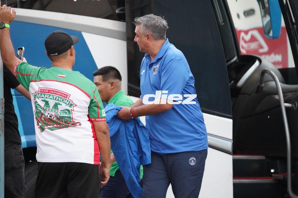 El provocador gesto de jugador de Motagua, niño sorprende a Anangonó y el abrazo de Diego Vázquez con su hijo tras el gol