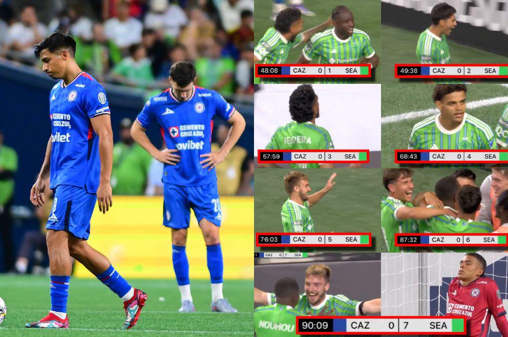 Señalan al culpable de la paliza 7-0 de Cruz Azul en la Leagues Cup: Fue una caricatura de su mejor versión