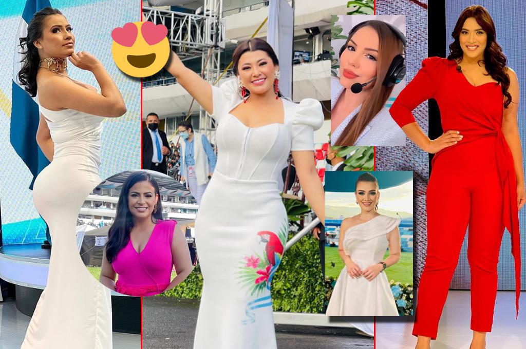 ¡Qué lindas! Presentadoras hondureñas derrochan pura belleza en los 201 años de Independencia