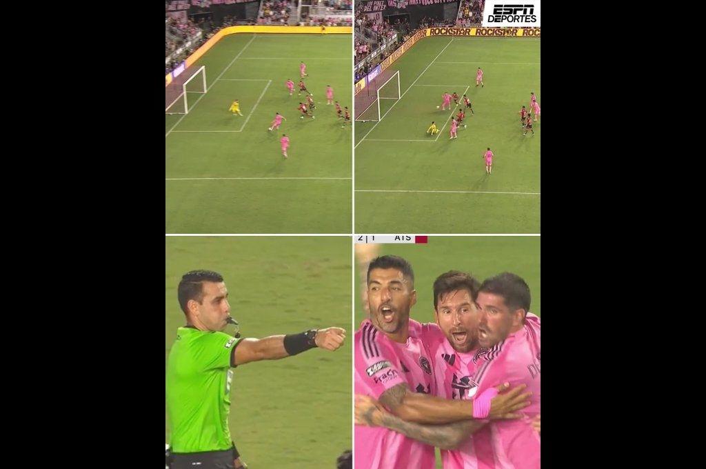 Messi se burló y le gritó en la cara a uno del Atlas, el VAR le echa la mano al Inter Miami y Keylor Navas es el héroe de Pumas