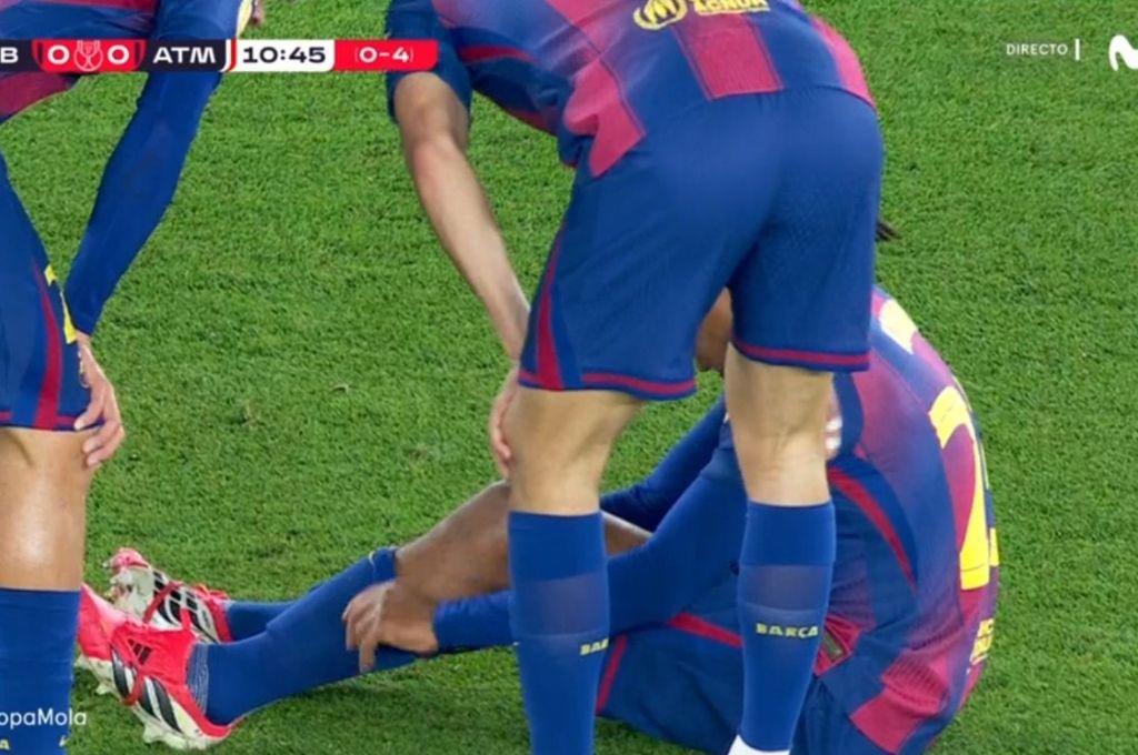 Yamal se fue llorando, hinchas del Barcelona atacaron a los jugadores del Atlético y el penal que no se cobró por el VAR