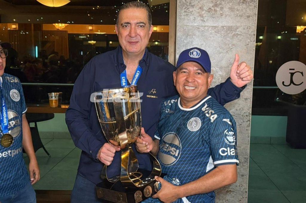 Así fue la celebración íntima de Motagua tras conquistar la copa 20 ante Marathón