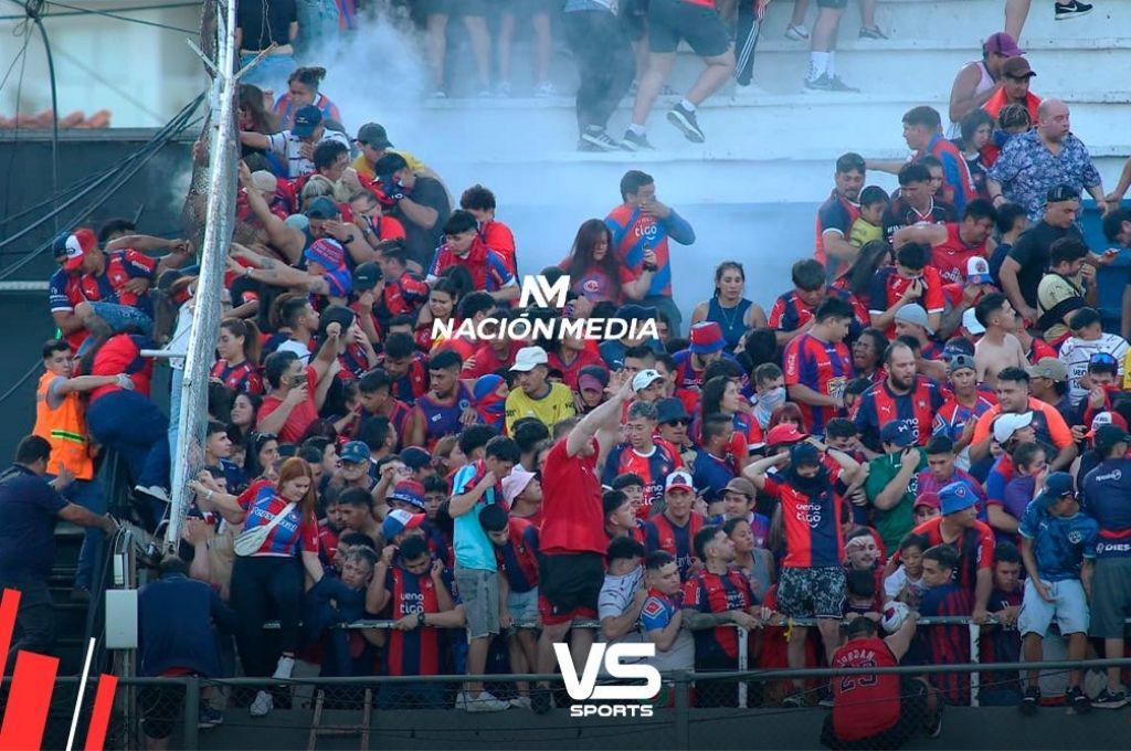 Le dispararon en toda la espalda: así fue el terrible incidente entre la barra y policías en el clásico Olimpia vs Cerro Porteño