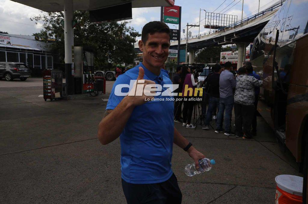 ¿Quiénes viajaron? Así fue la salida del Motagua de Diego Vázquez rumbo a Olancho para disputar el repechaje