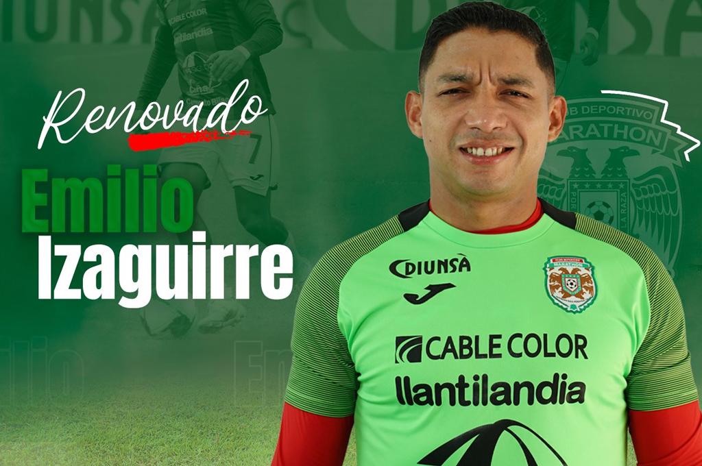 Marathón confirma la renovación del experimentado defensor hondureño Emilio Izaguirre