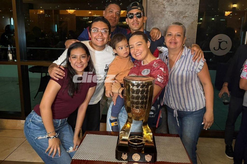 Así fue la celebración íntima de Motagua tras conquistar la copa 20 ante Marathón