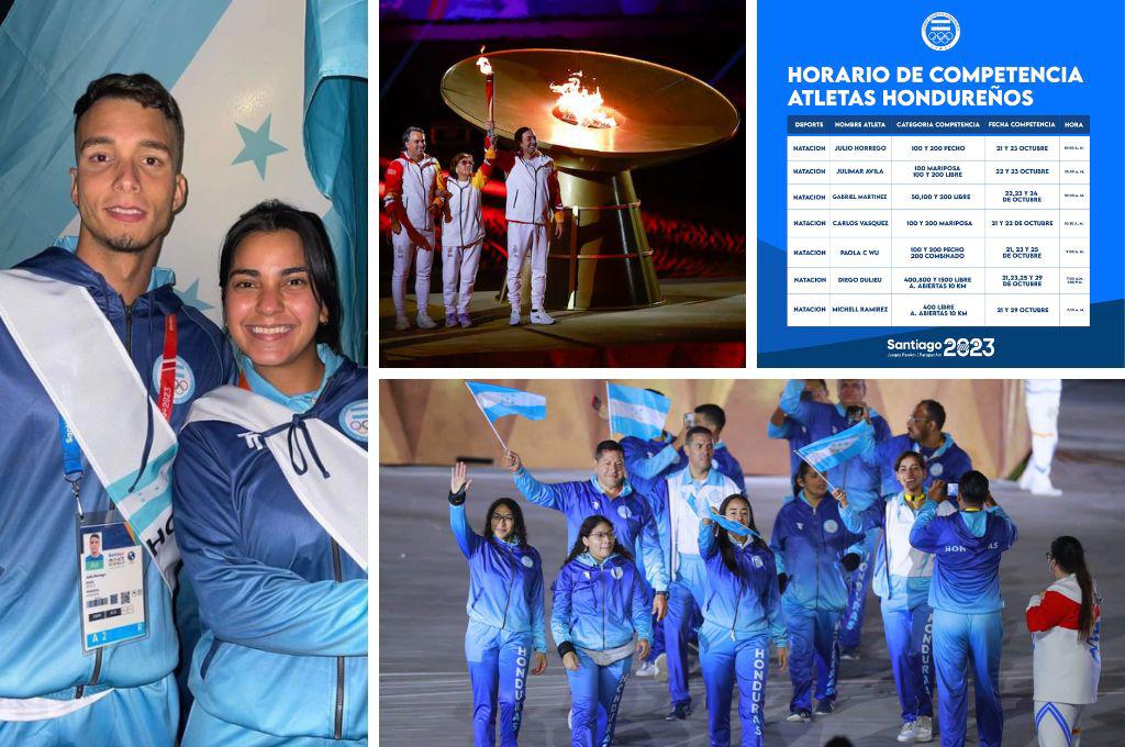 ¡Vamos catrachos! Este es el calendario completo de todos los atletas hondureños en los Juegos Panamericanos 2023