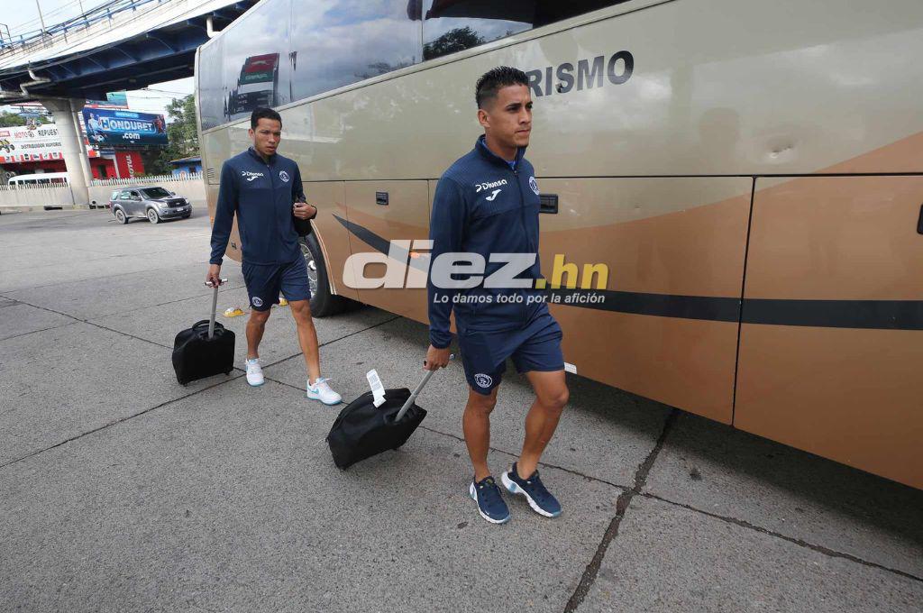 ¿Quiénes viajaron? Así fue la salida del Motagua de Diego Vázquez rumbo a Olancho para disputar el repechaje
