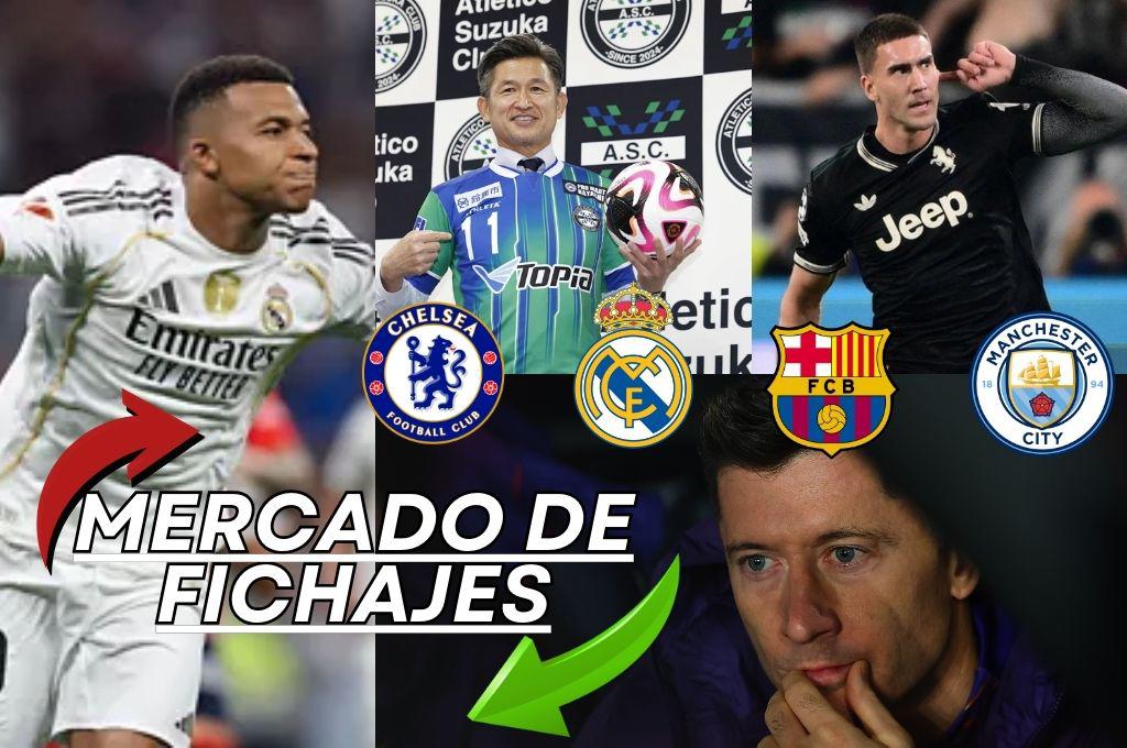 Real Madrid confirma su último fichaje del 2025, Barca ya tiene el reemplazo de Lewandowski y Mbappé con nuevo DT