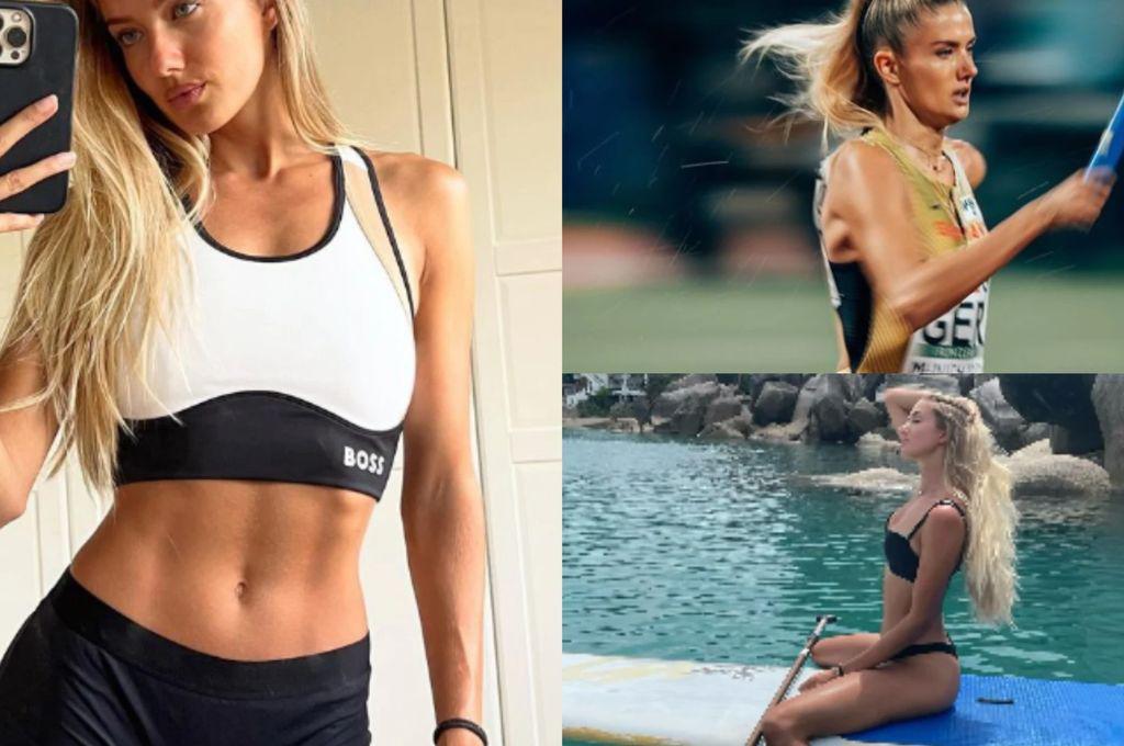 ¿Quién es Alica Schmidt, la atleta más sexy del mundo?: La alemana retó a Haaland a una carrera en atletismo