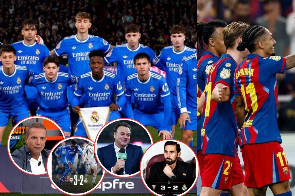 Figura del Barcelona se burla y no perdonan a Florentino: así reacciona la prensa al fracaso del Real Madrid en Copa