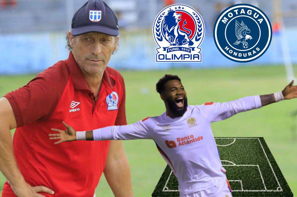 ¡Con todo! Así sería el 11 del Olimpia de Pedro Troglio para el clásico ante Motagua en Comayagua