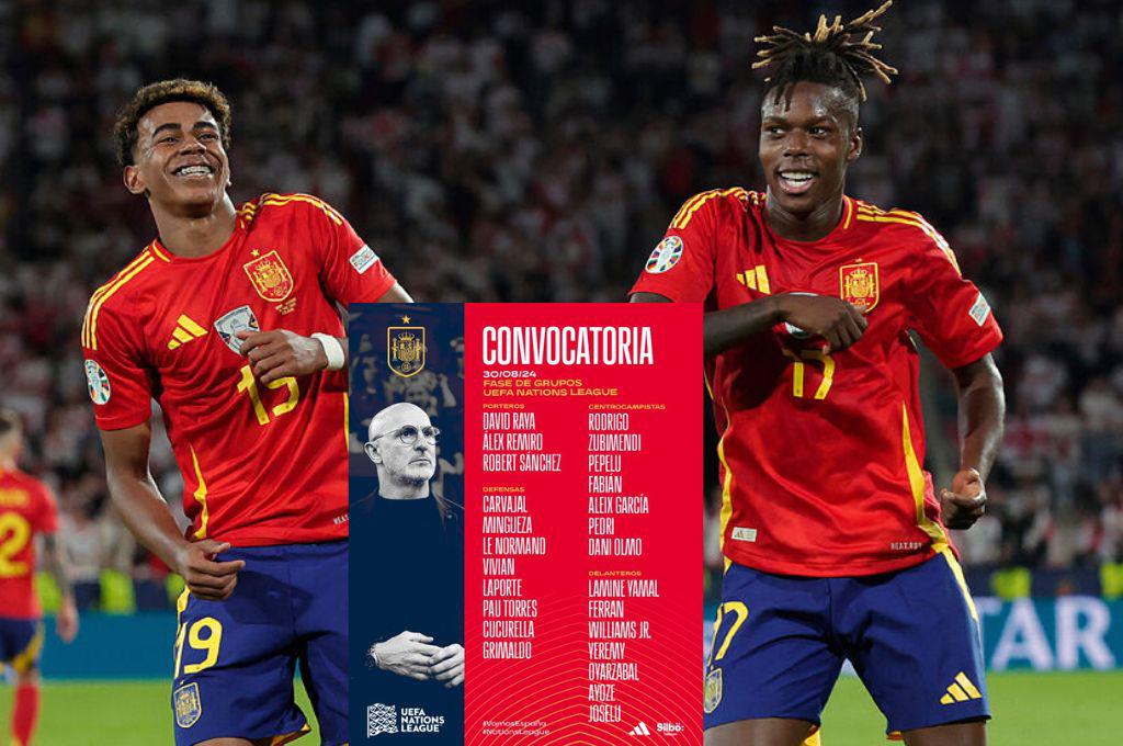 Con seis novedades y el borrado: la convocatoria de España para la Nations League luego de ganar la Eurocopa