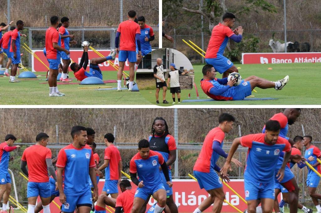 ¿Siguió la polémica? así fue el entrenamiento de Olimpia tras las declaraciones de Eduardo Espinel sobre Real España