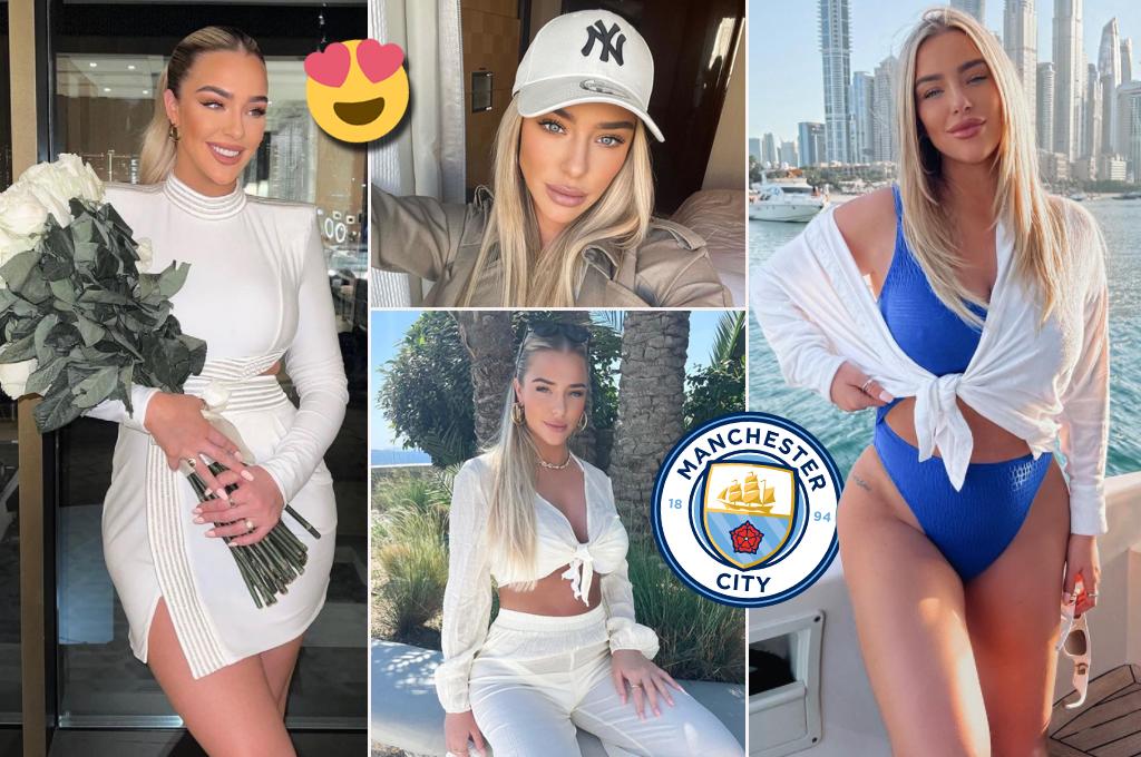 Así es la preciosa modelo y Dj de ojos azules que se casó en secreto con crack del Manchester City