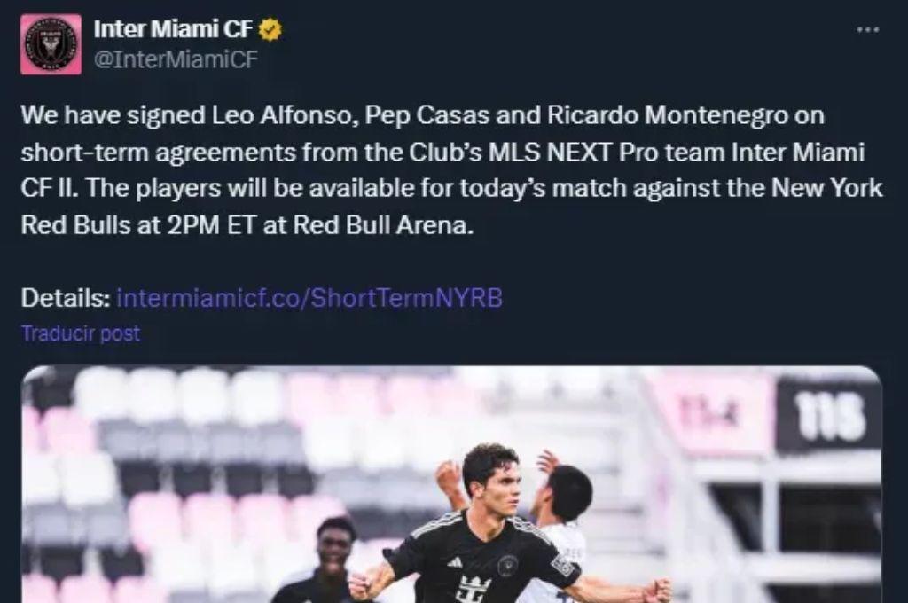 ¡Debutó gracias a Messi! El ex futbolista del Barcelona que jugó con el Inter Miami del Tata Martino ¿Quién es?